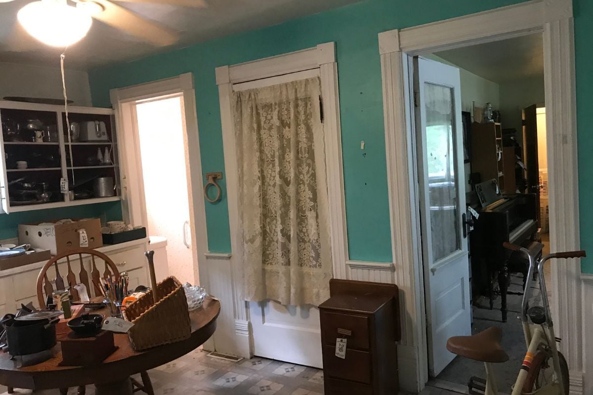 unfinished kitchen remodel in Alaiedon Township Mason Michigan