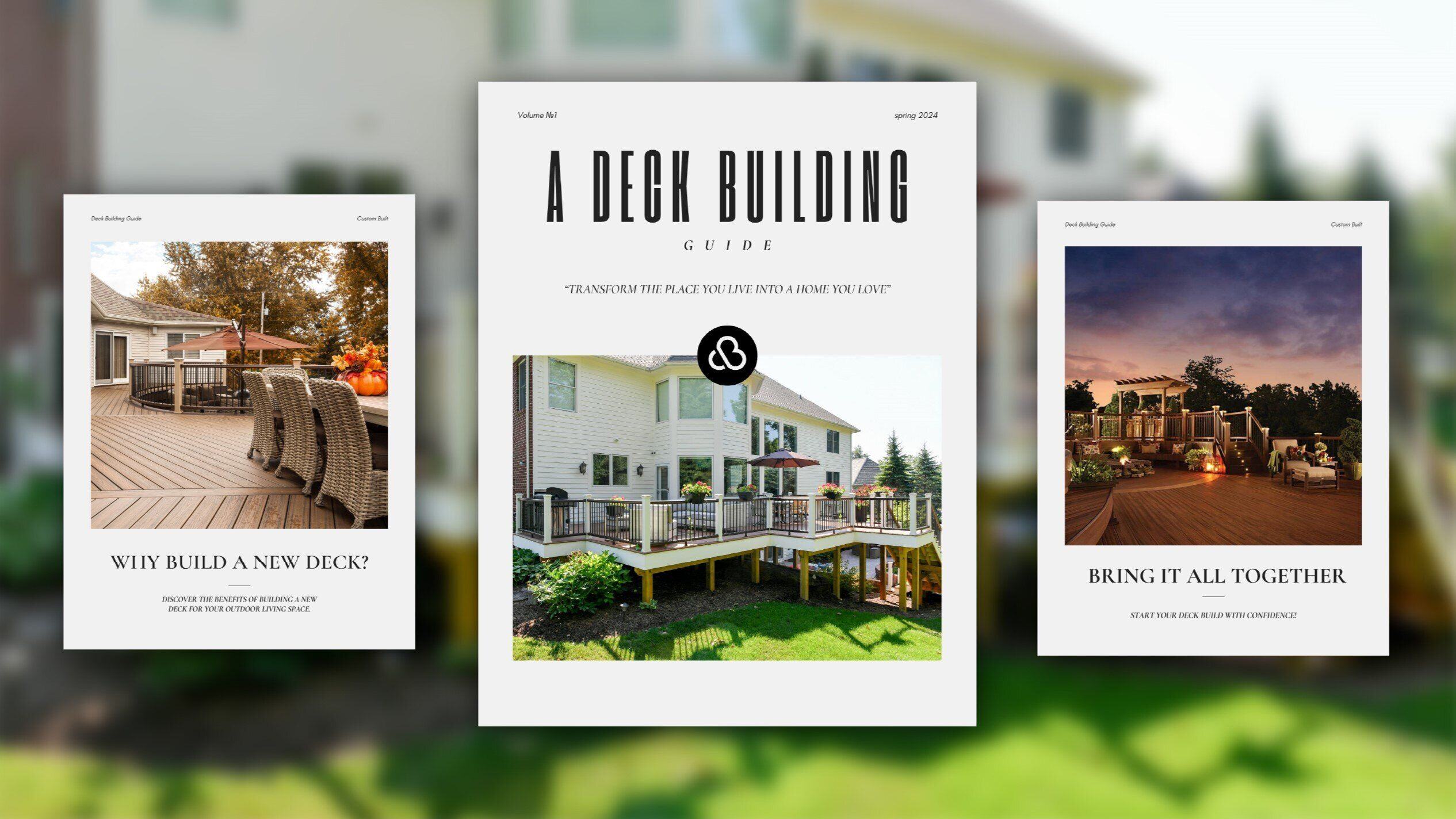 A Deck Building Guide | Custom Built