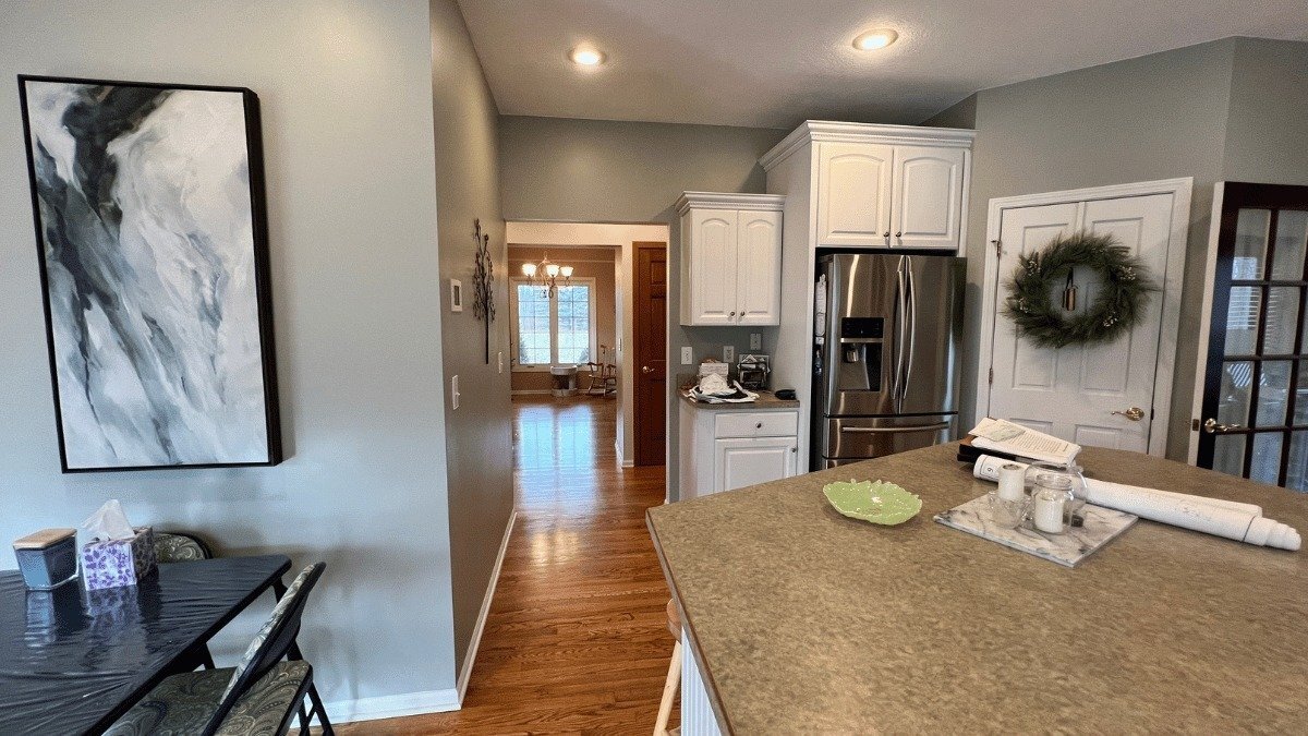 unfinished kitchen near Dobie Lake in Mason Michigan
