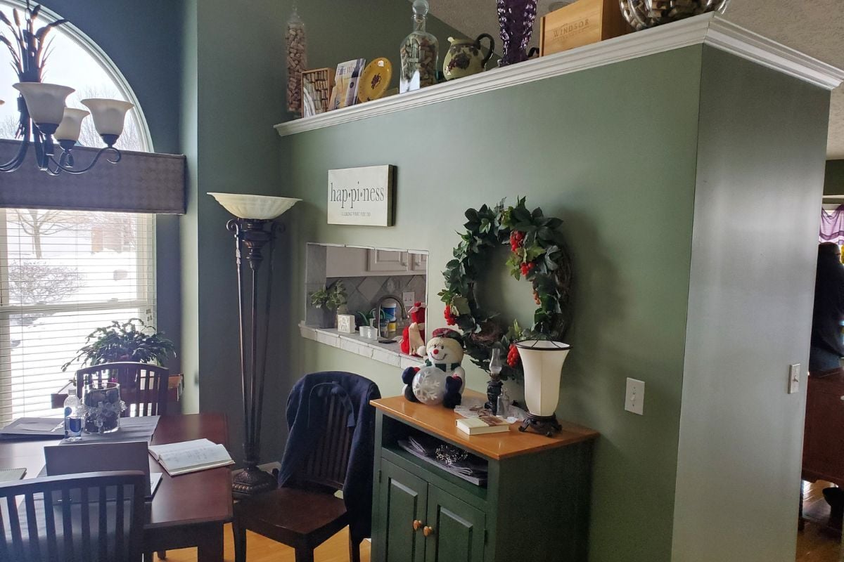 unfinished kitchen remodeling project in Mason Michigan