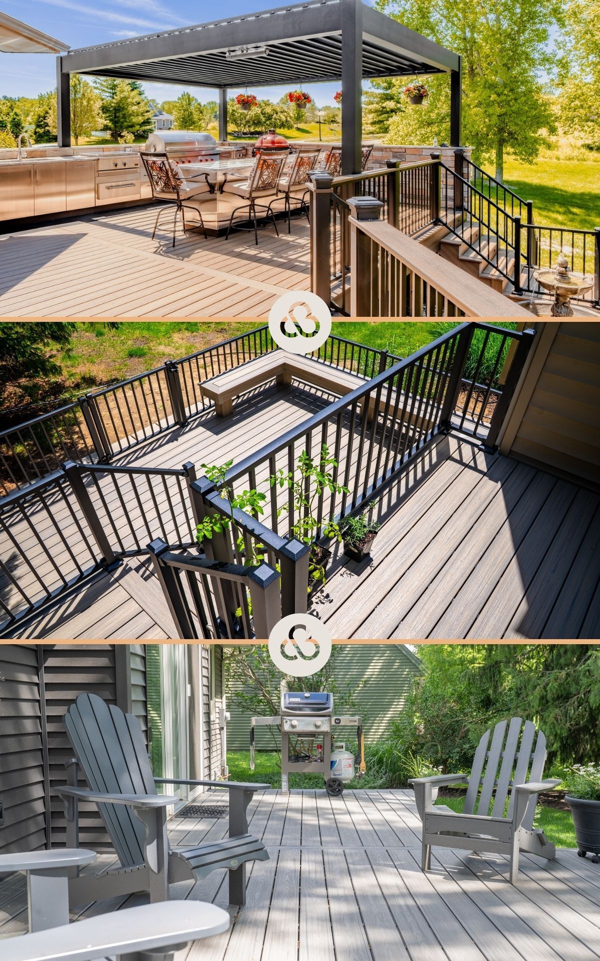 Greater Lansing Trex Composite Decking Projects