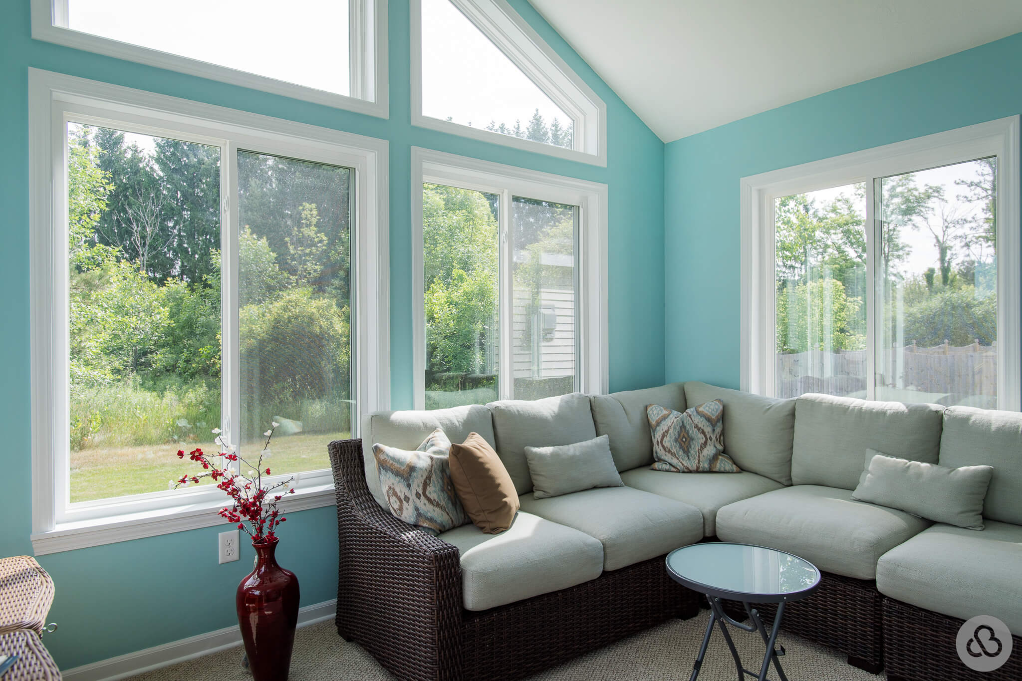 home addition project in Northern Michigan built by Custom Built Design and Remodeling