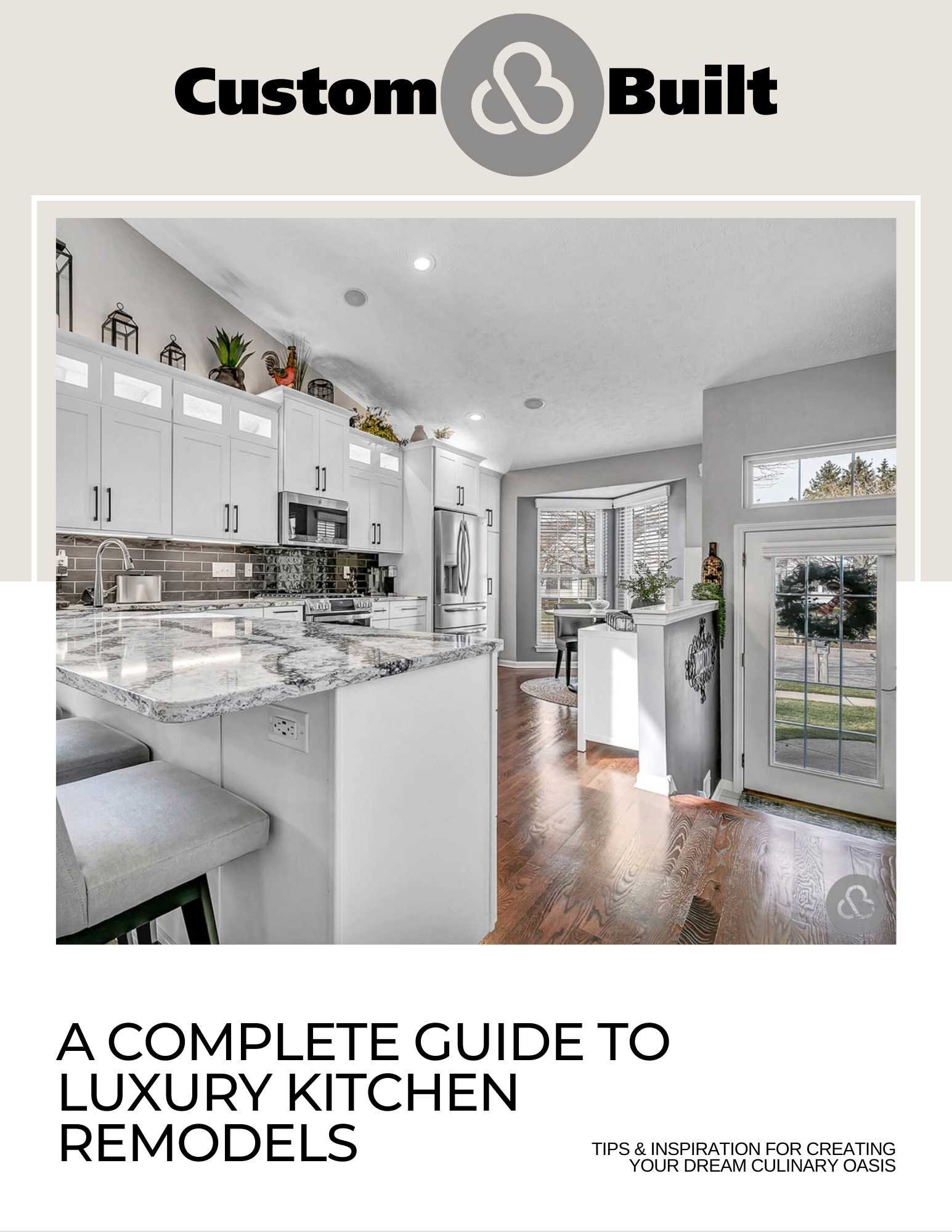 Luxury Kitchen Guide Custom Built - Simplified