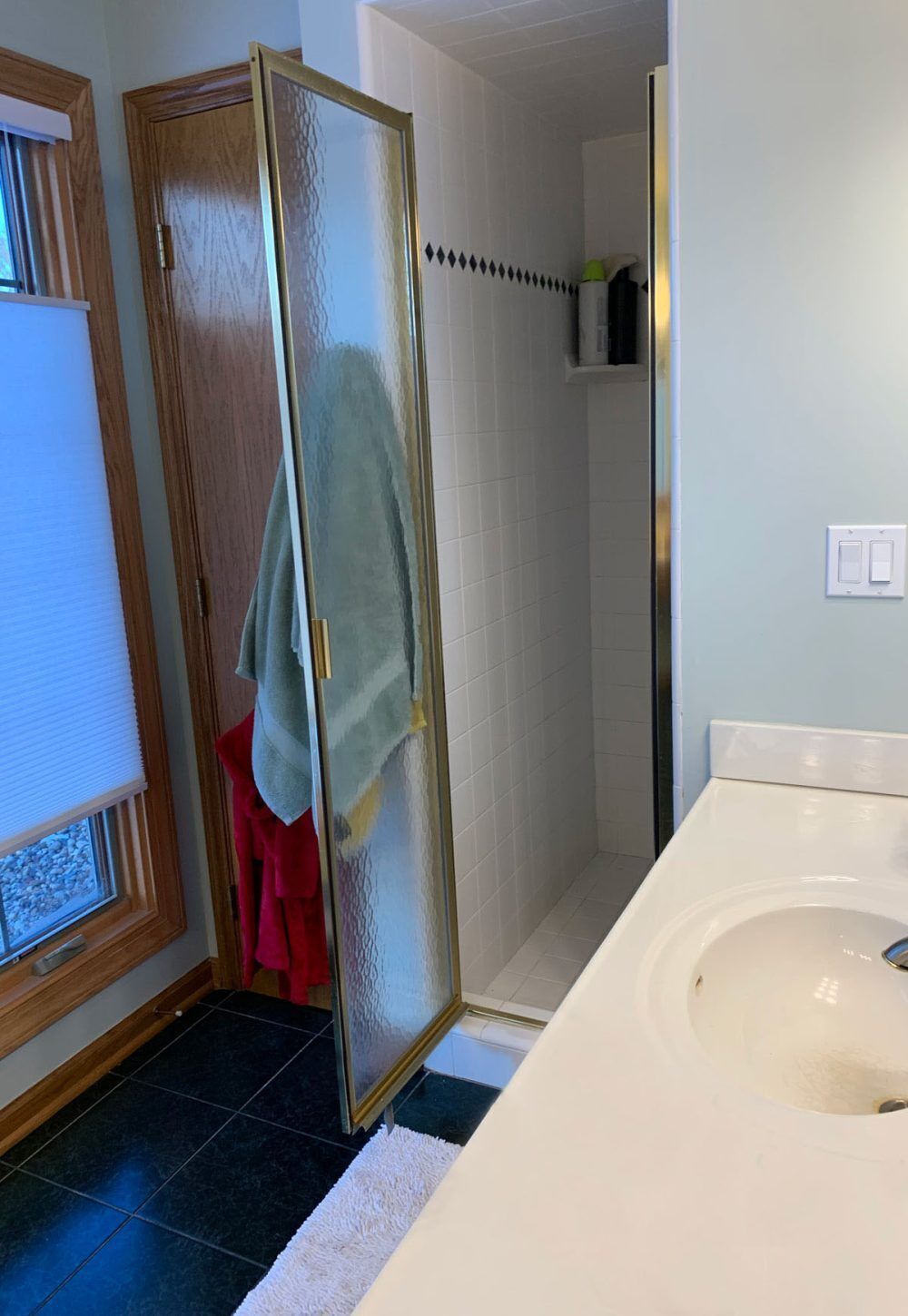 unfinished bathroom remodeling project near eastgate park Okemos Michigan